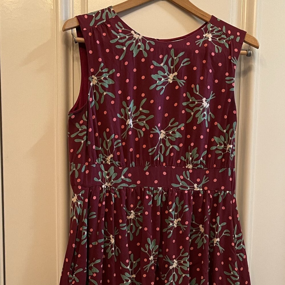 HOLIDAY Mistletoe Dress by Modcloth Emily & Fin (UK Brand) for Xmas Casual